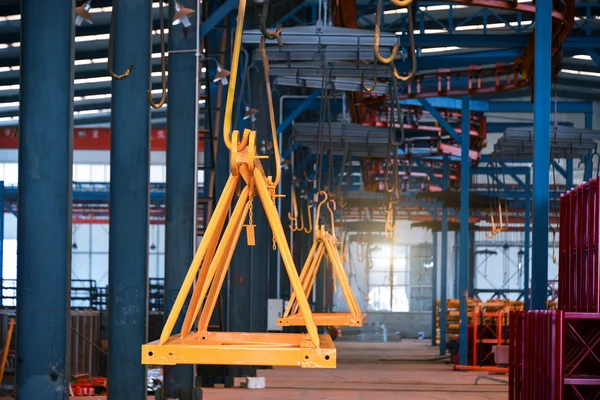 Equipment parts for construction crane — Stock Photo, Image