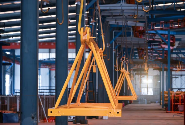 Equipment parts for construction crane — Stock Photo, Image