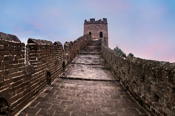 La Grande Muraille de Chine : 7 merveilles du monde . — Photo