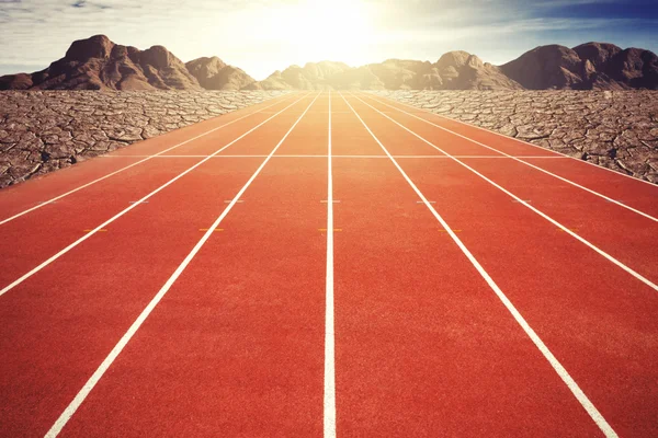 Running track — Stock Photo, Image