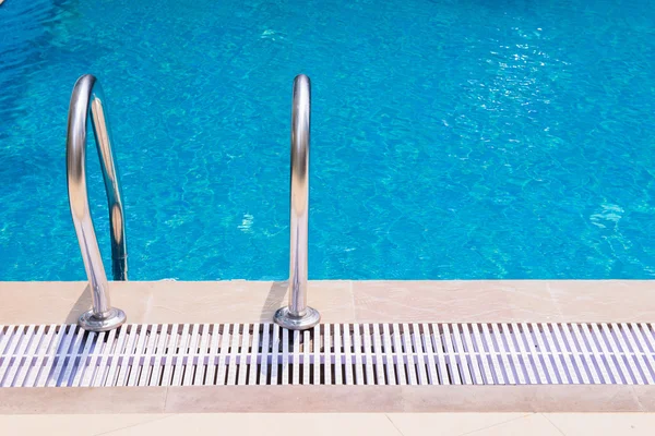 Swimming pool with stair — Stock Photo, Image