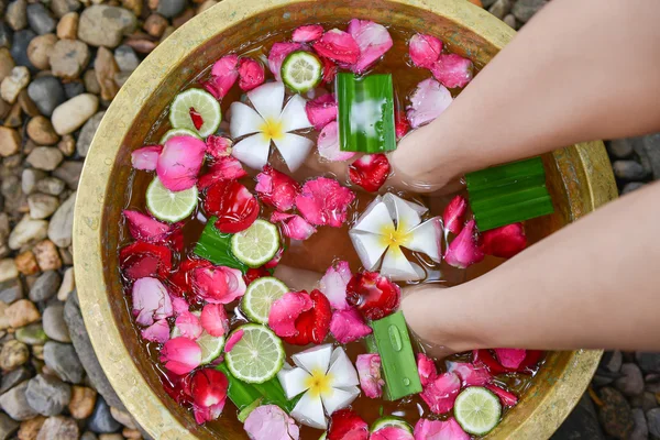 Détente pour massage des pieds — Photo