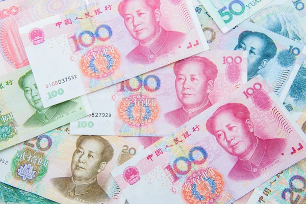Chinese currency (renminbi) — Stock Photo, Image