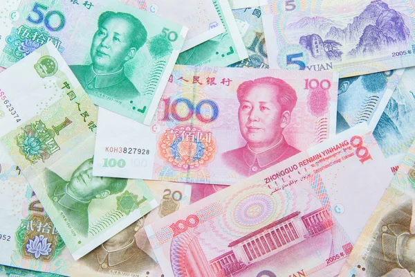 Китайська валюта (єни ) — стокове фото