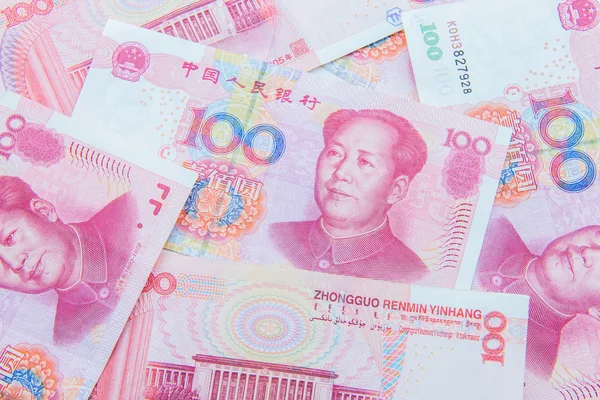 Chinese currency (renminbi) — Stock Photo, Image