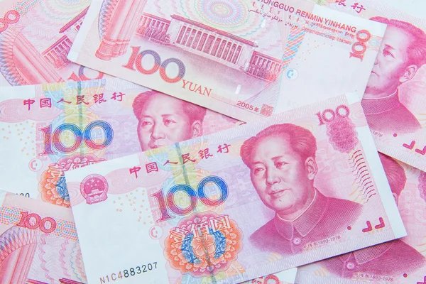 Kinesiska valutan (renminbi) — Stockfoto