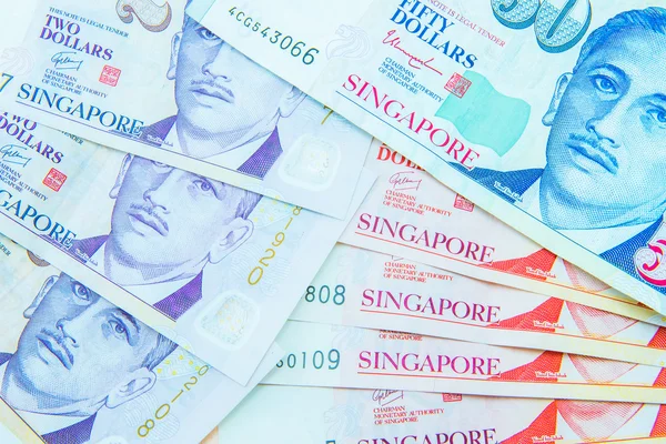 Dollar Singapore valuta — Stockfoto