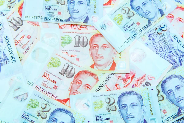 Dolar singapurski waluty — Zdjęcie stockowe
