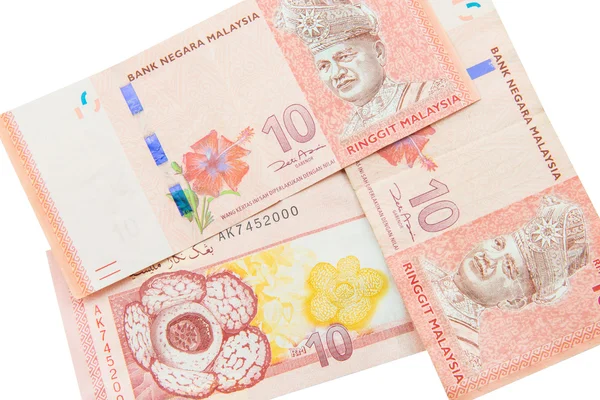 Ringgit valuta, Maleisië — Stockfoto