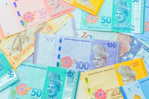 Ringgit valuta, Maleisië — Stockfoto