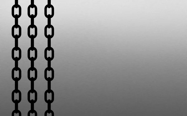Chain and metal background — Stock Photo, Image