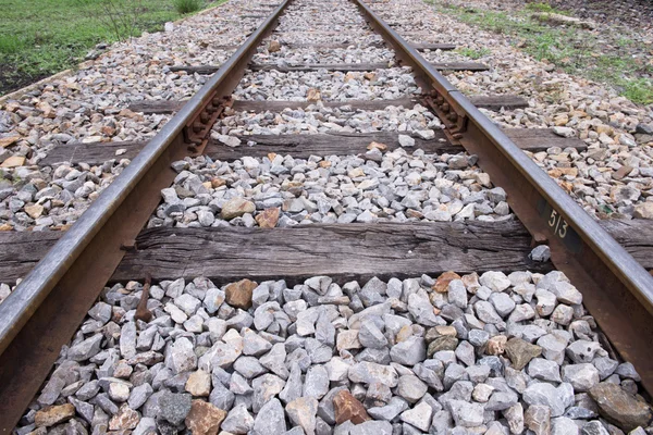 鉄道の線 — ストック写真