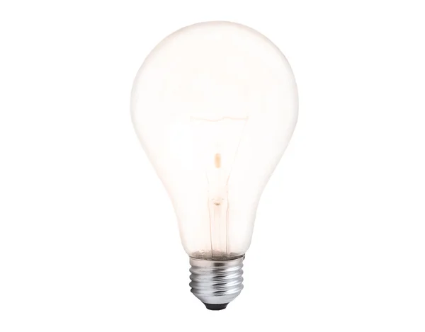 Lampadina su bianco — Foto Stock