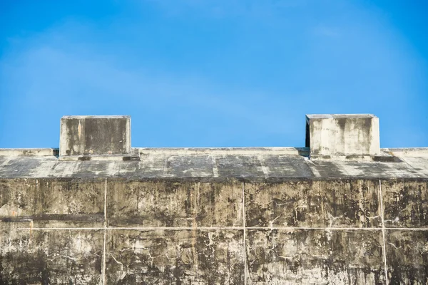 Alte graue Wand — Stockfoto