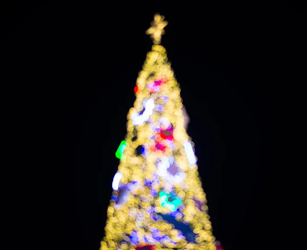 Julgran och dekorationer — Stockfoto