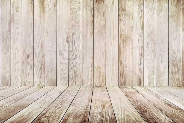 wooden wall and floor