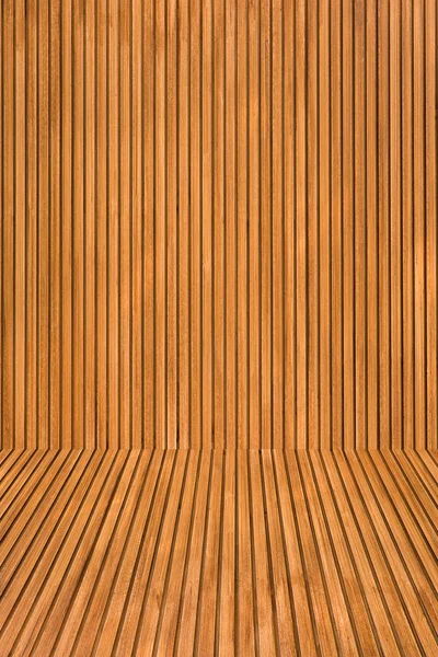 Plancher et mur en bois — Photo