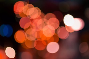 Soyut dairesel bokeh arkaplanı 