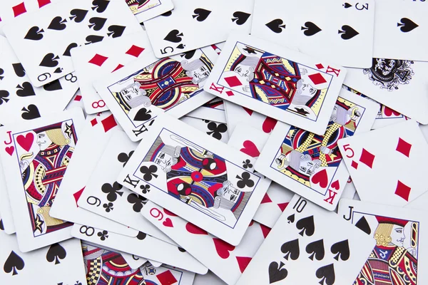 Poker cards Royalty Free Stock Photos