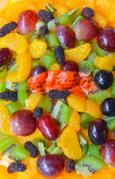 On top of Fruit cake — Stock Photo, Image