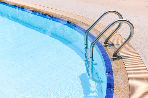 Swimming pool with stair — Stock Photo, Image