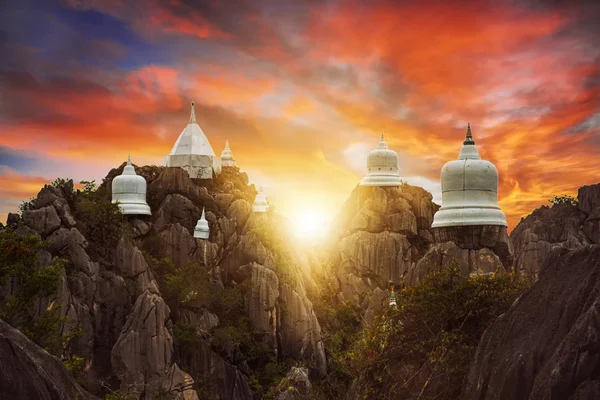 Ungesehen wat pra bath pu pha dang Tempel — Stockfoto