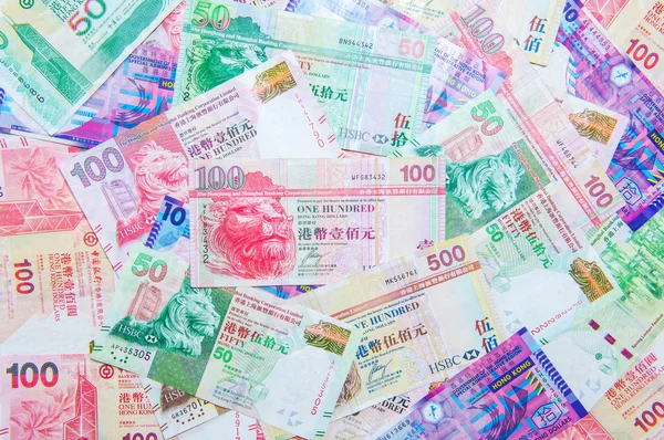 Hong Kong долар валюти — стокове фото