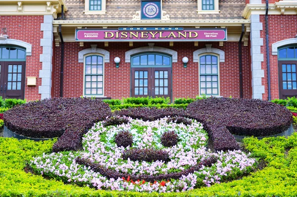 HONG KONG, CHINA - JUNE 10: Hong Kong Disneyland on JUNE 10, 201 — Stockfoto