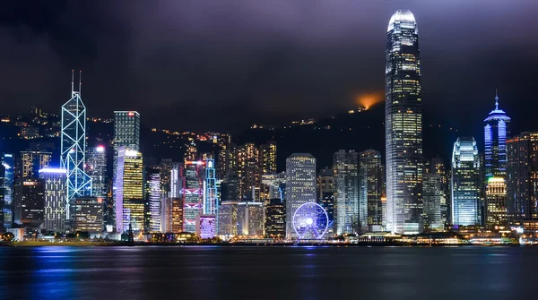 HONG KONG - JUNE 09: City Landscape of Hong Kong from Star of Av — Stok fotoğraf