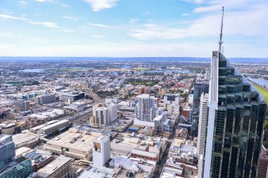 Perth şehrin panoramik görünüm