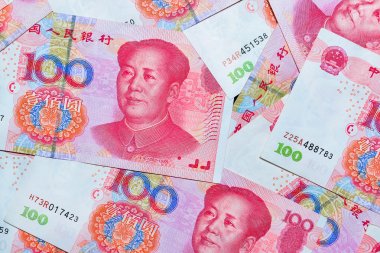 Yuan or RMB, Chinese Currency clipart