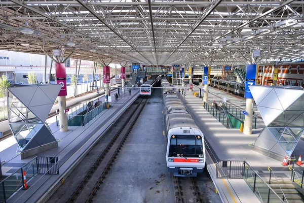Железнодорожная станция в Перте — стоковое фото