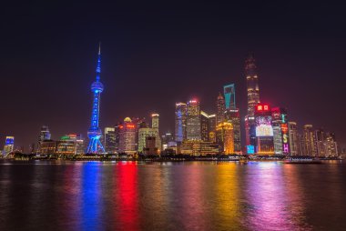 Pudong gökdelenler Shanghai, Çin