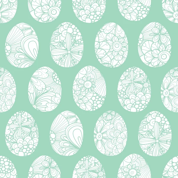 Easter eggs pattern — Stock Vector