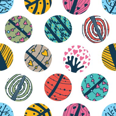 Renkli sihirli orman