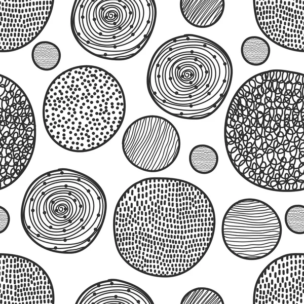 Patrón de puntos florales — Archivo Imágenes Vectoriales