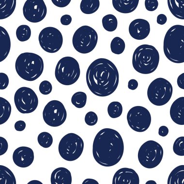 Elle çizilmiş elementlerle kusursuz desen. vektör illüstrasyonu.