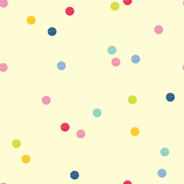 Cute polka dot — Stock Vector