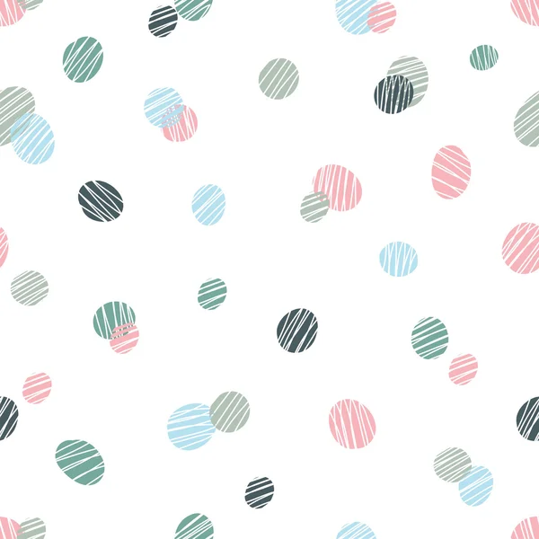 Polka dot stof — Stockvector