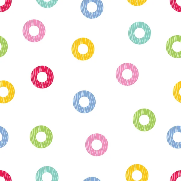 Colorful dots pattern — Stock Vector