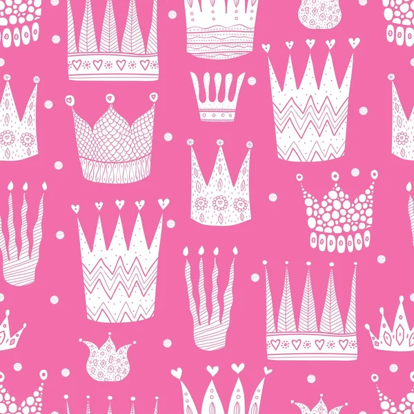 Cartolina rosa principessa — Vettoriale Stock