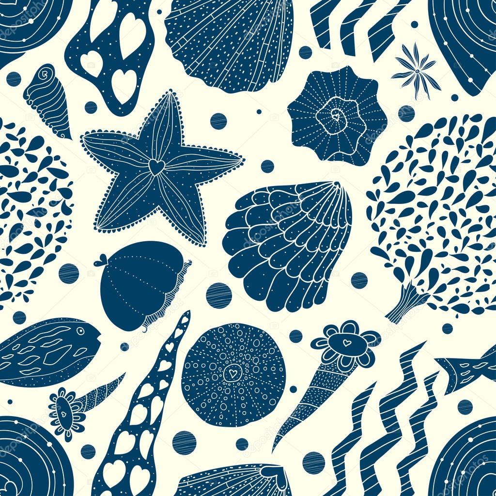 pattern of sea life
