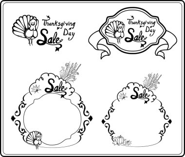 Çerçeveler ve Şükran günü başlıkları