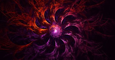 3B soyut yuvarlak ışık arkaplanı oluşturma