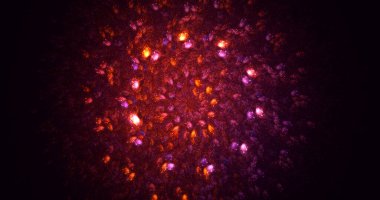 Soyut çember ışık arkaplanı oluşturuluyor