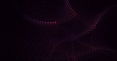 Soyut çok renkli fraktal ışık arkaplanı 3B görüntüleme