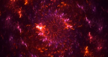 Soyut çember ışık arkaplanı oluşturuluyor