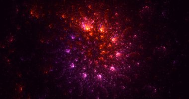 3B soyut yuvarlak ışık arkaplanı oluşturma