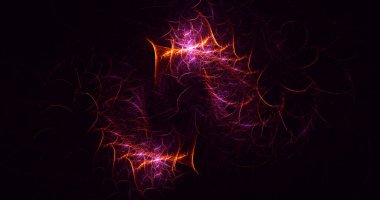 3B soyut yuvarlak ışık arkaplanı oluşturma