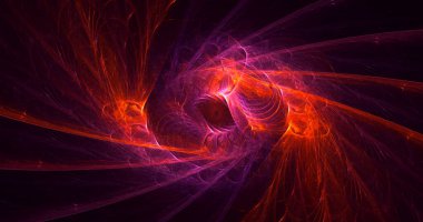 3B soyut yuvarlak ışık arkaplanı oluşturma